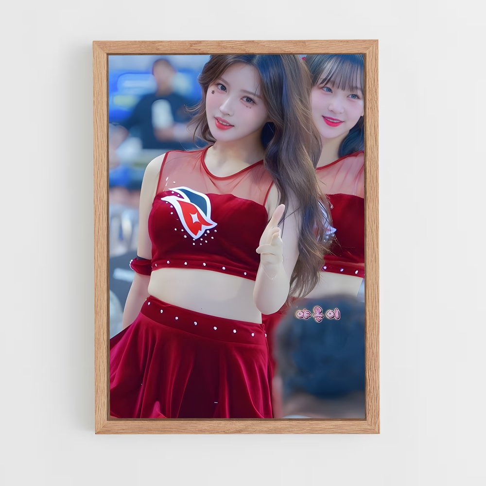 Poster Red Divas – affiche Baseball (vue 4)